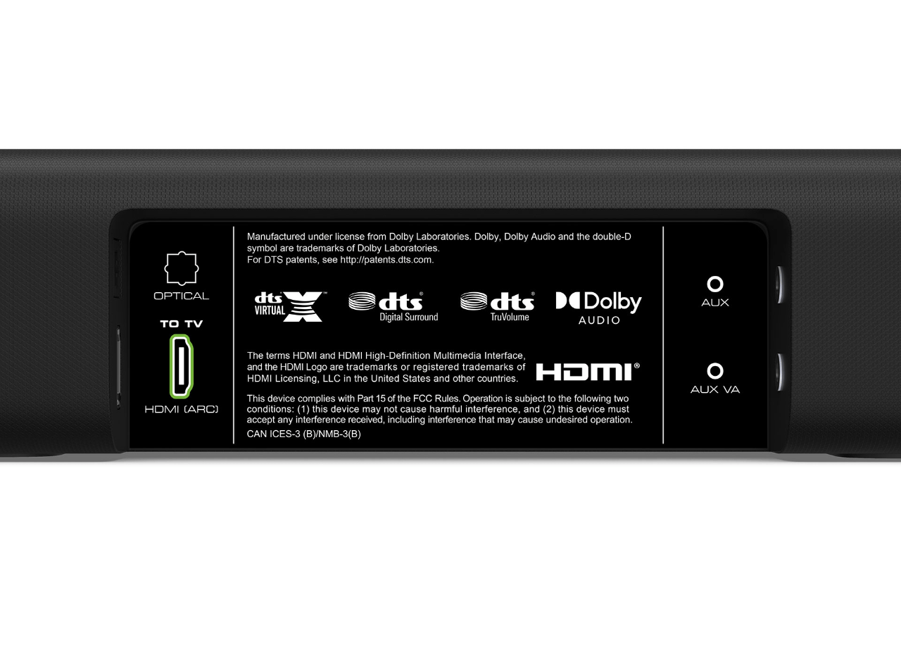 Vizio 36" V-Series 5.1 Home Theater Sound Bar with Dolby Audio, Bluetooth, Wireless Subwoofer, Black