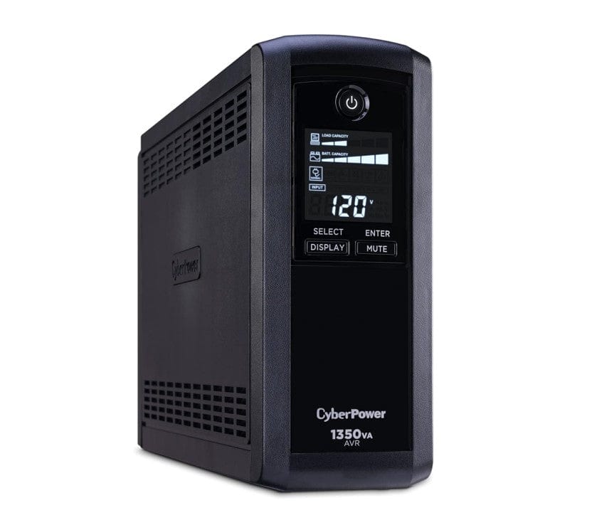 CyberPower CST135UC 1350VA/810Watts Simulated Sine Wave Mini-Tower UPS System - Certified Refurbished