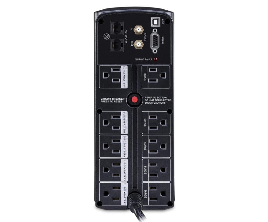 CyberPower CST135UC 1350VA/810Watts Simulated Sine Wave Mini-Tower UPS System - Certified Refurbished