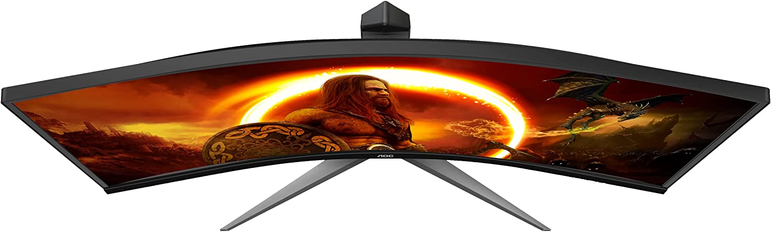 AOC 34" 3440 x 1440 144Hz Ultrawide Curved Monitor - Certified Refurbished