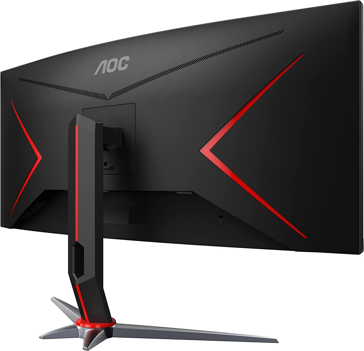 AOC 34" 3440 x 1440 144Hz Ultrawide Curved Monitor - Certified Refurbished