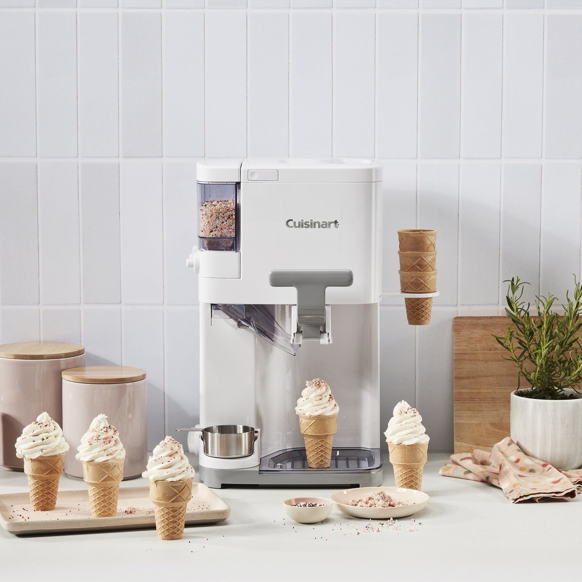 Cuisinart Mix It In™ Soft Serve Ice Cream Maker by Cuisinart®, White