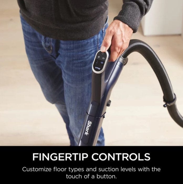 Shark Canister Pet Bagless Corded Vacuum Navy/Silver