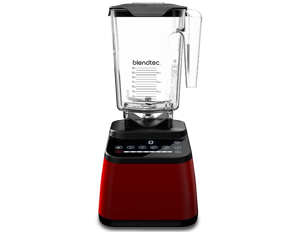 Blendtec Designer 650 Blender, WildSide+ Jar, 8 Speeds, Pomegranate