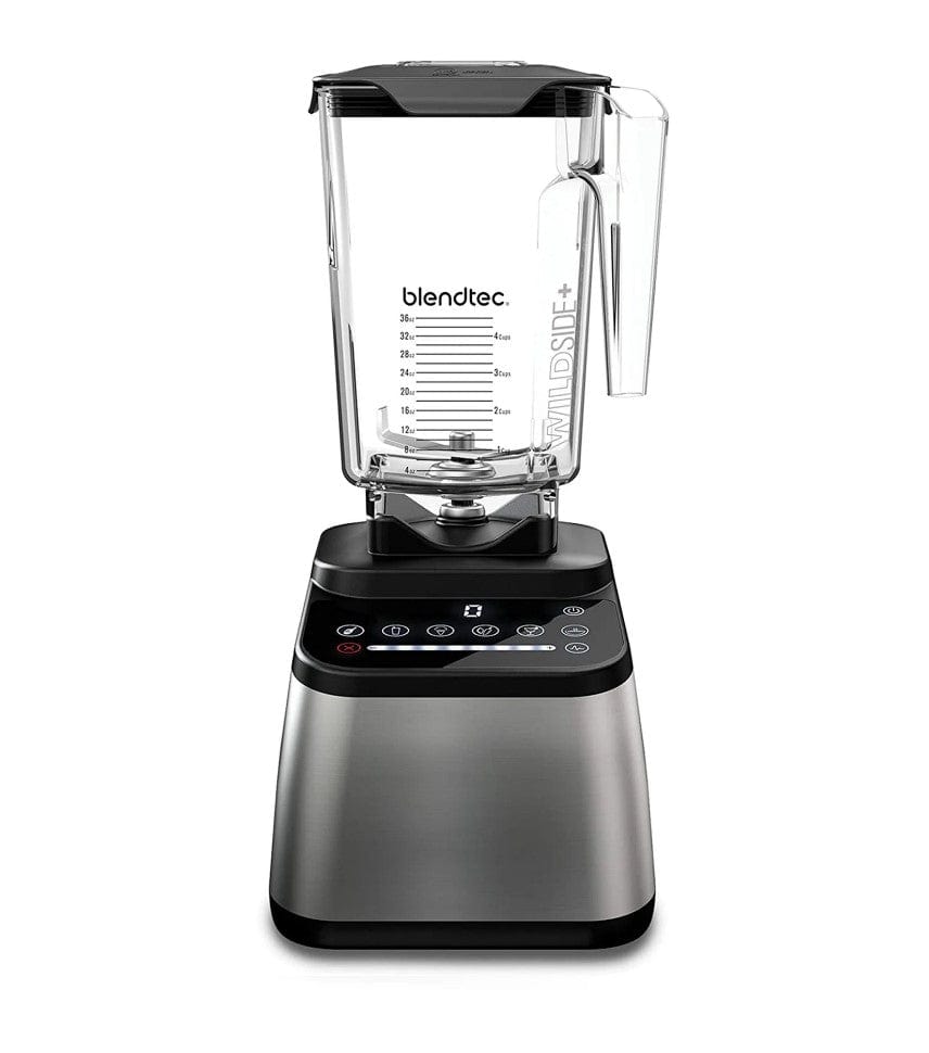 Blendtec Designer 650 Blender, WildSide+ Jar, 8 Speeds, Stainless Black