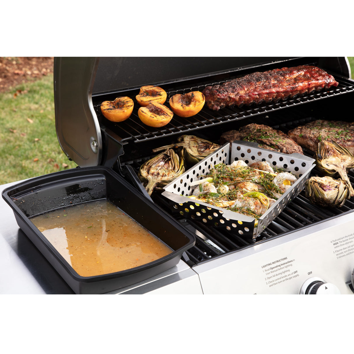 Cuisinart Marinade and Grilling Basket Set