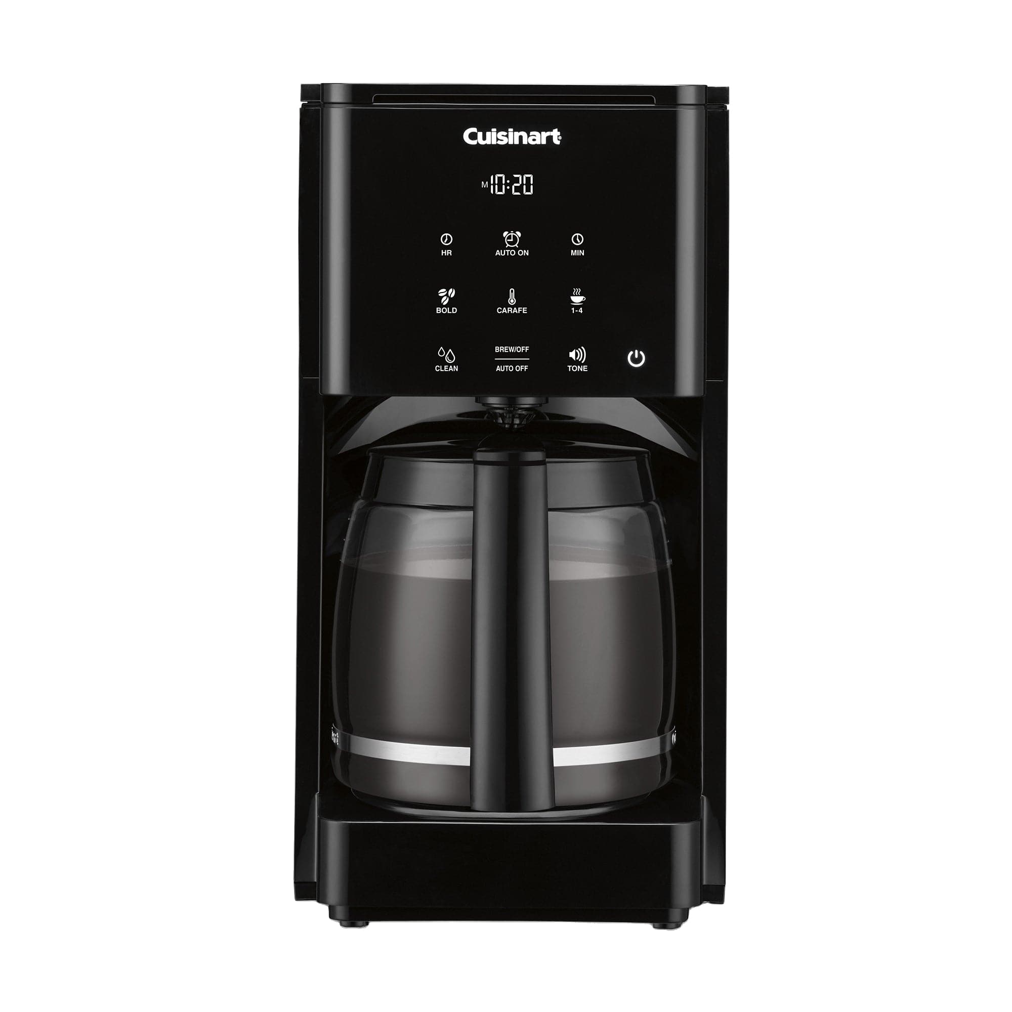 Cuisinart 14-Cup Programmable Coffeemaker Touchscreen, Black - Certified Refurbished
