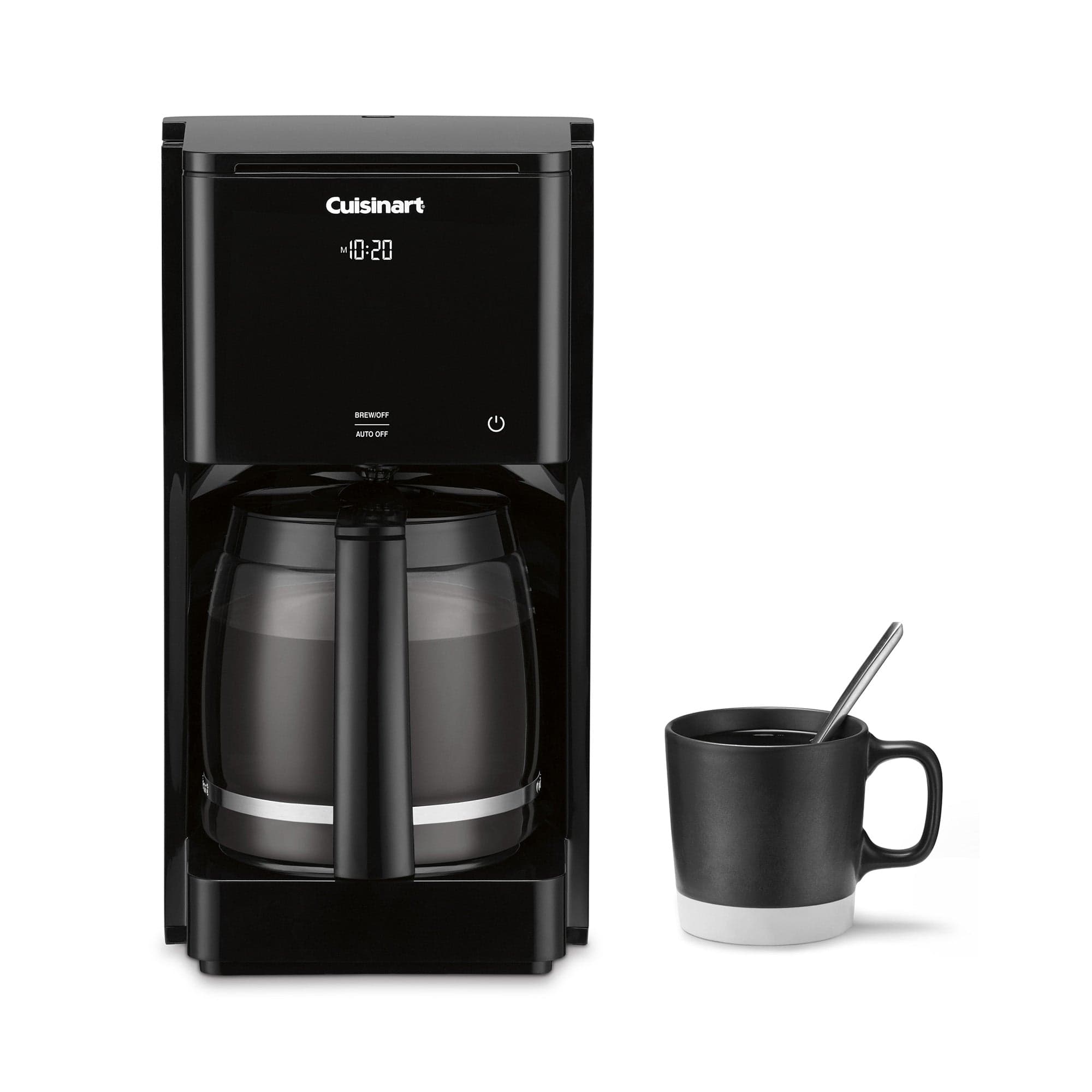 Cuisinart 14-Cup Programmable Coffeemaker Touchscreen, Black - Certified Refurbished