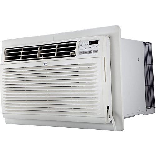 LG 11800 BTU 230V Through-the-Wall Air Conditioner with Remote, White