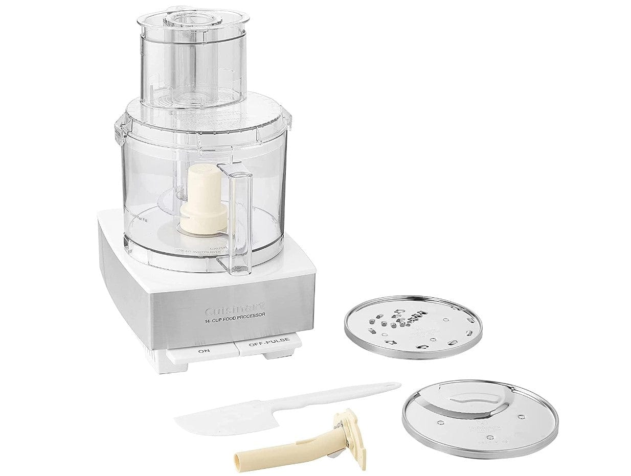Cuisinart 14-Cup Food Processor Custom, White - Certified Refurbished