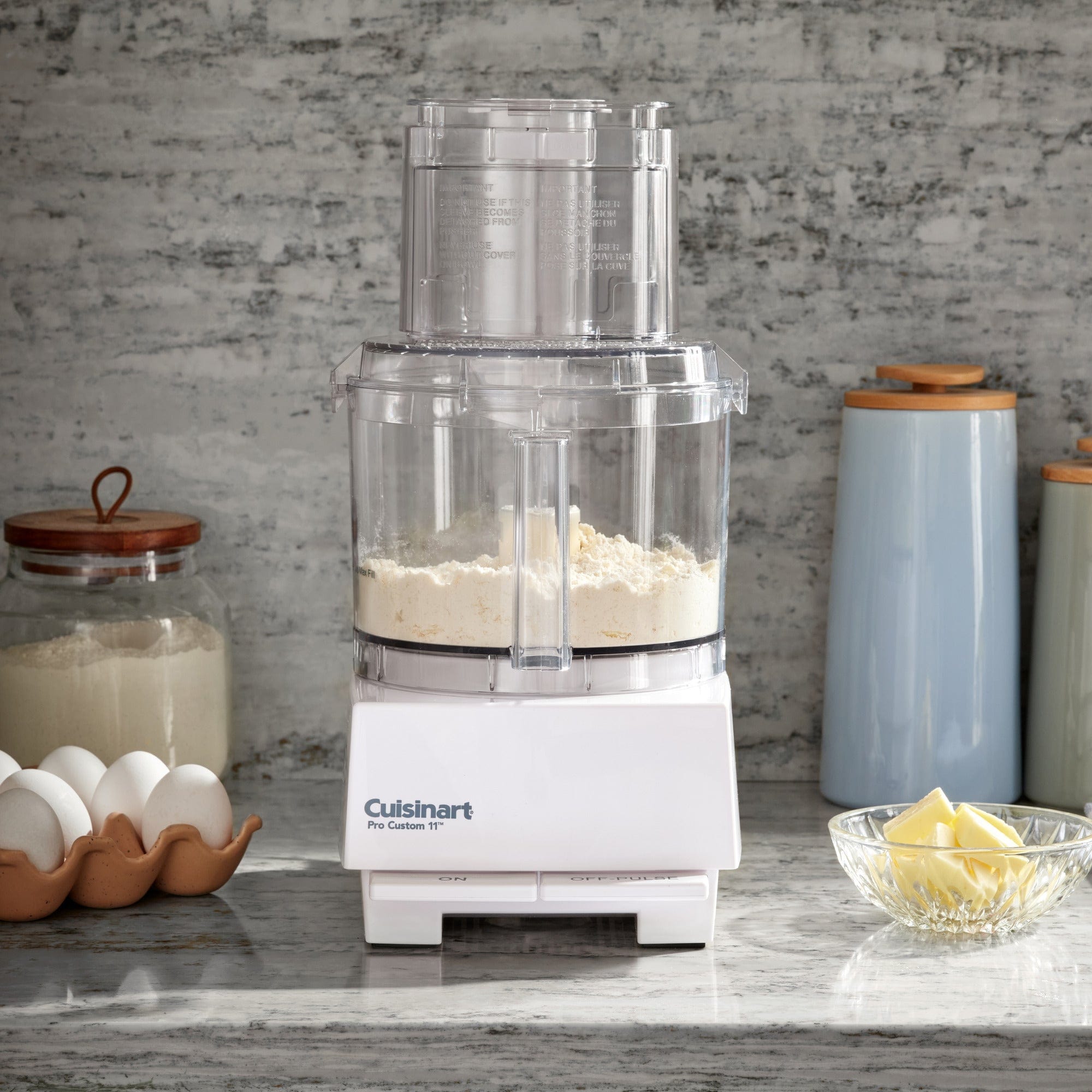 Cuisinart Pro Custom 11 Cup Food Processor, White