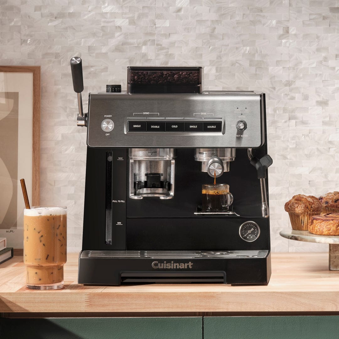 Cuisinart Espresso Bar™ Grind & Brew Espresso Machine, Black