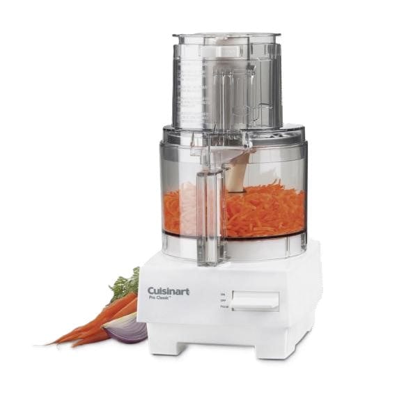 Cuisinart Pro Classic 7-Cup Food Processor, White - Certified Refurbished