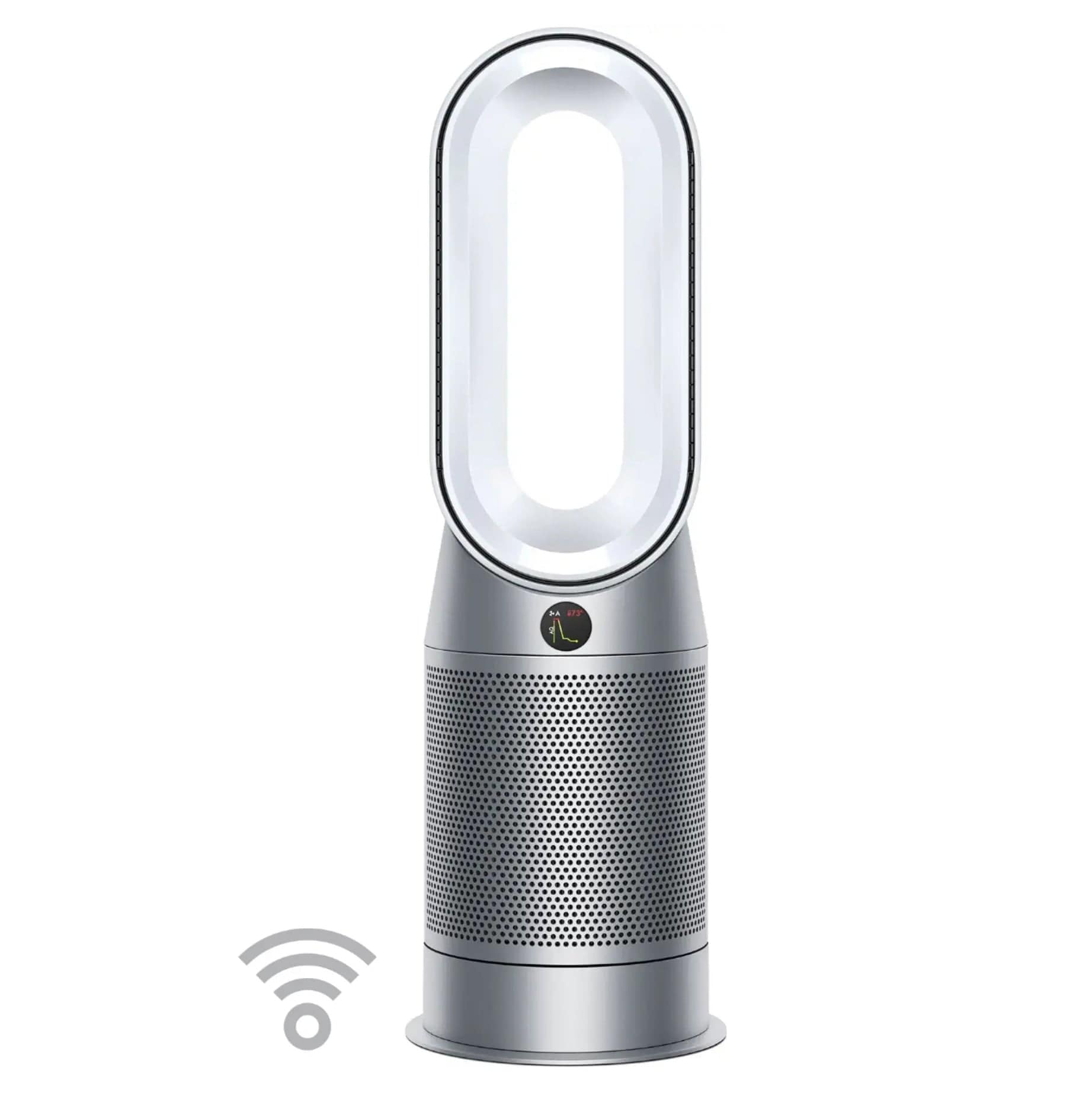 Dyson Air Purifier Hot+Cool HP07 Air Purifier, Heater and Fan, White/Silver