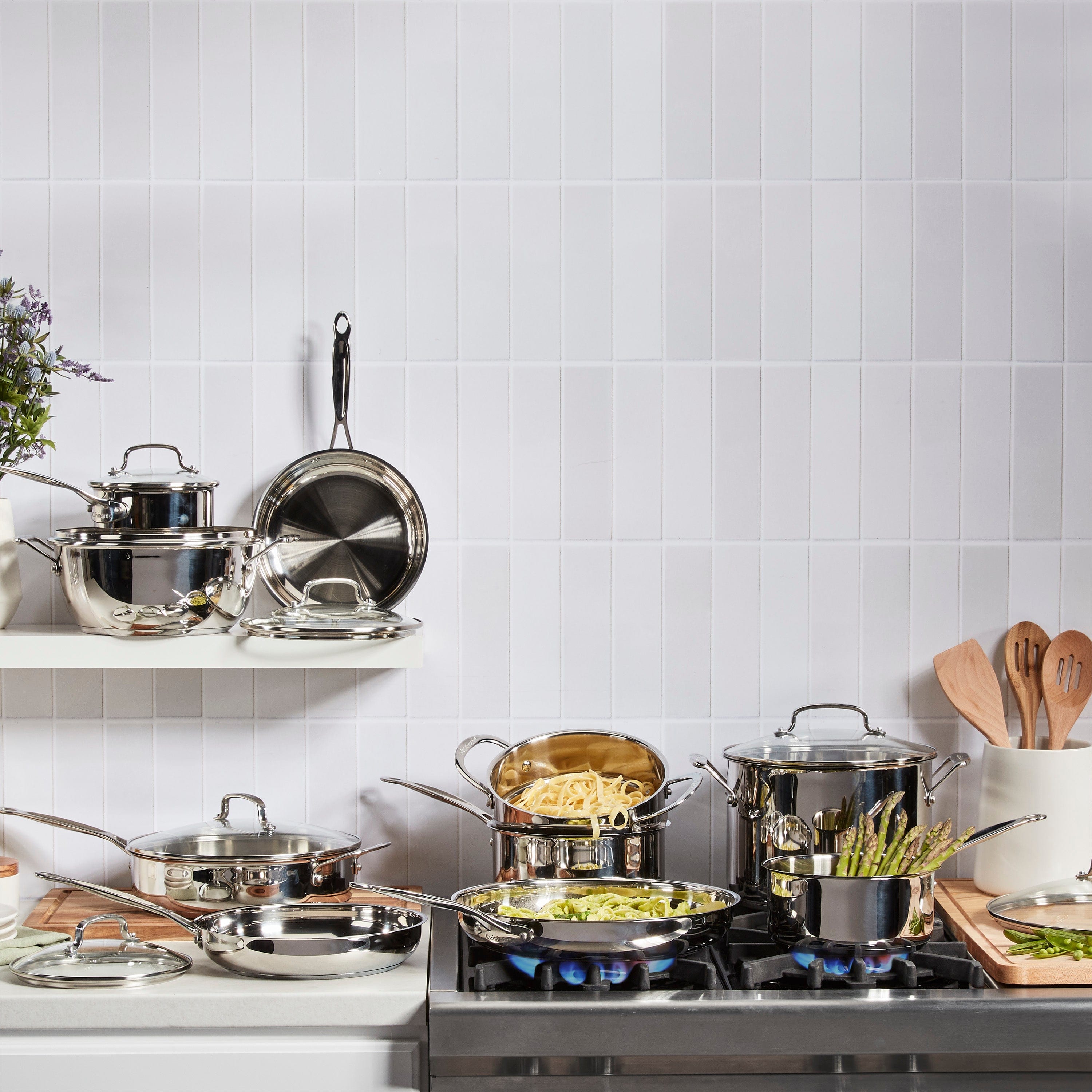 Cuisinart Chef's Classic™ Stainless 17 Piece Chef's Classic Stainless Set, Silver