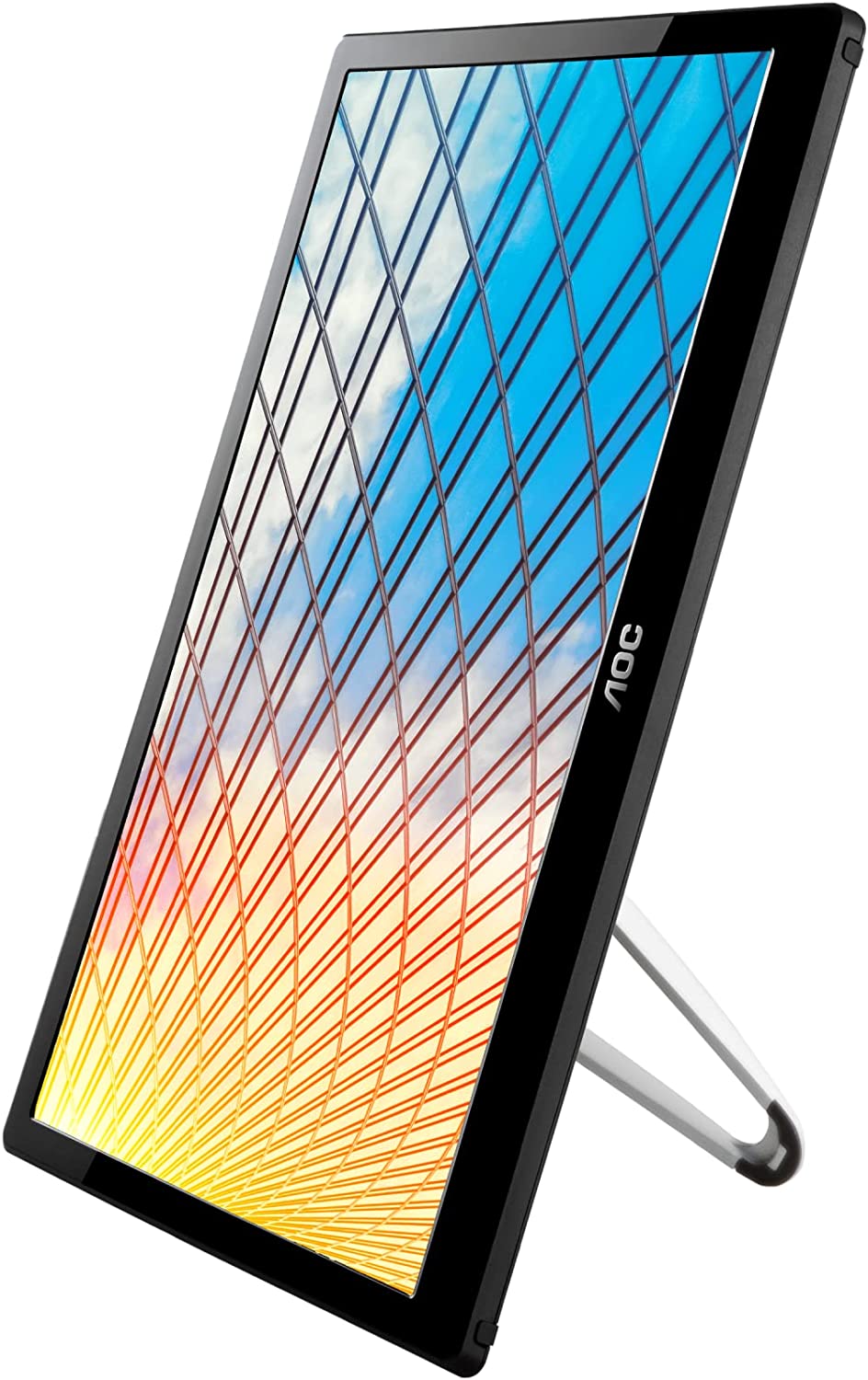 AOC 15.6" 1366 x 768 60Hz Ultra Portable Monitor - Certified Refurbished