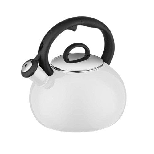 Cuisinart Aura 2 Quart Enamel Teakettle, White