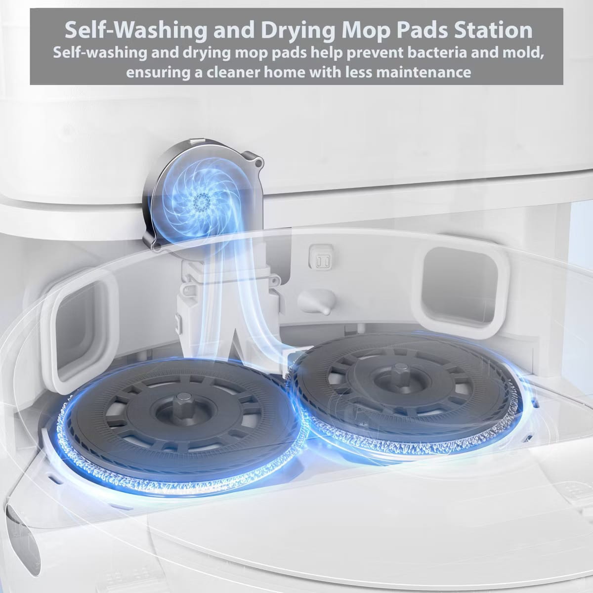 Dreame E30 Ultra Robot Vacuum and Mop with Self-Empty Base, Smart App & Voice Control, White