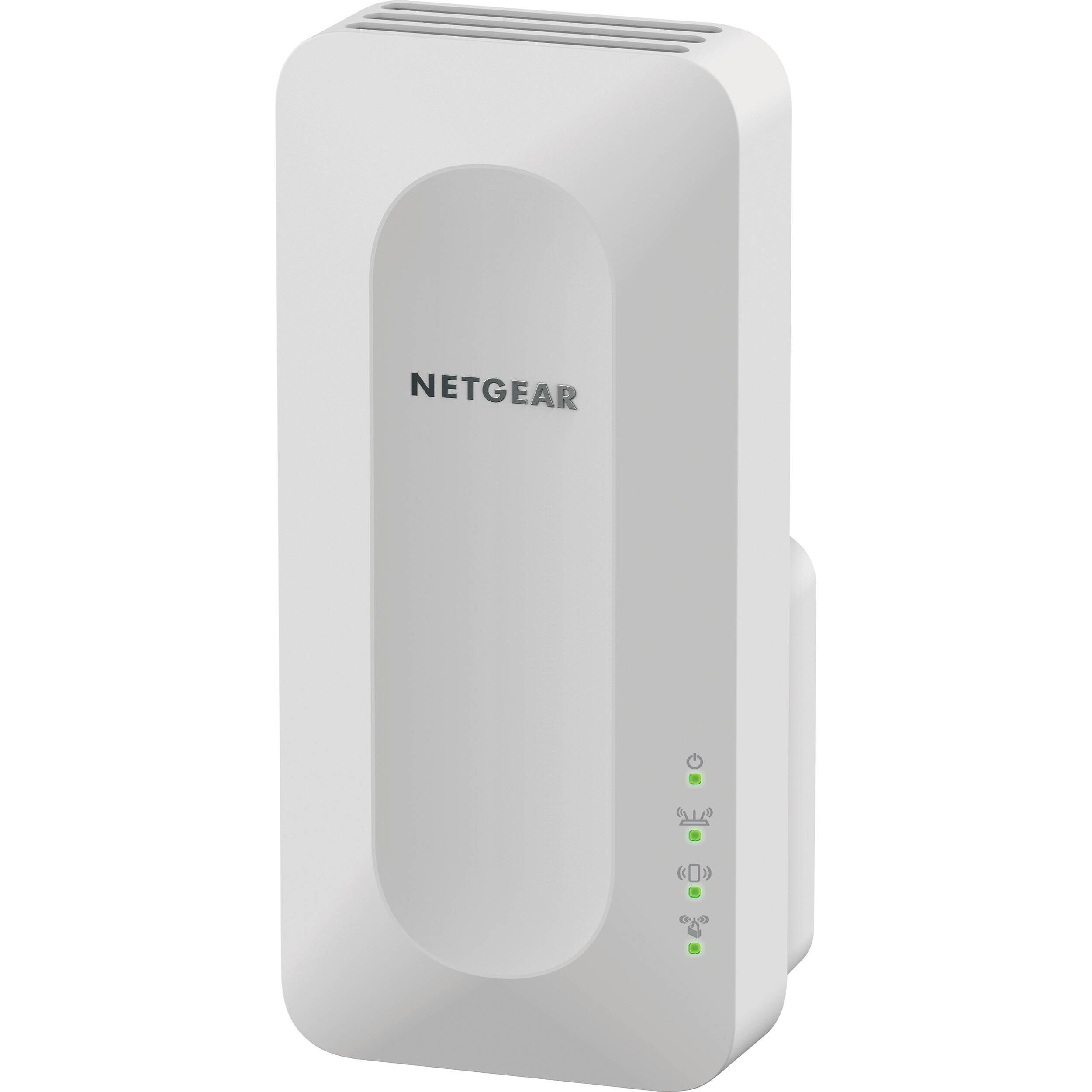 NETGEAR EAX15-100NAR AX1800 Dual-band WiFi 6 Mesh Extender Wall Plug, White - Certified Refurbished
