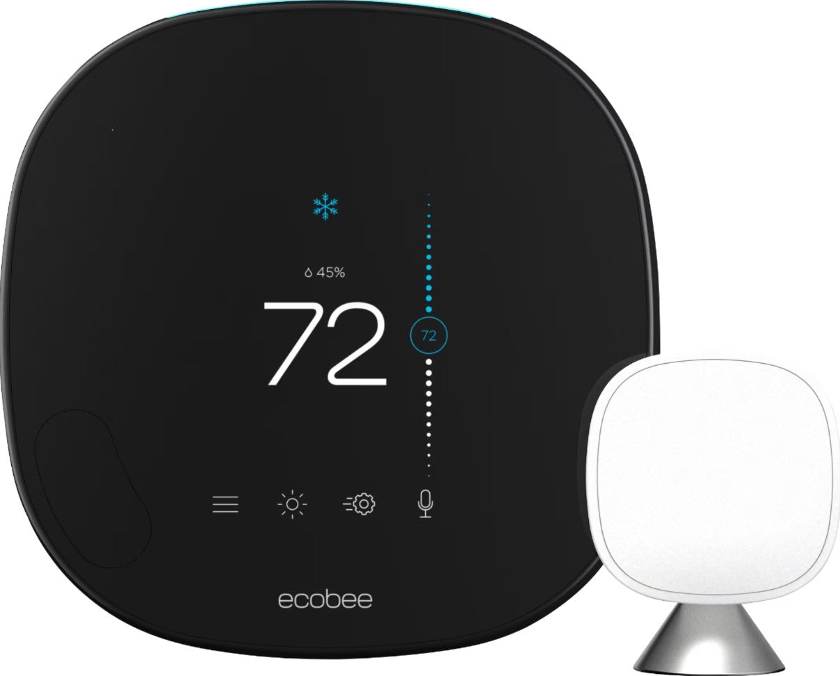 Ecobee EB-STATE5-01 Smart Thermostat with Room Smart Sensor