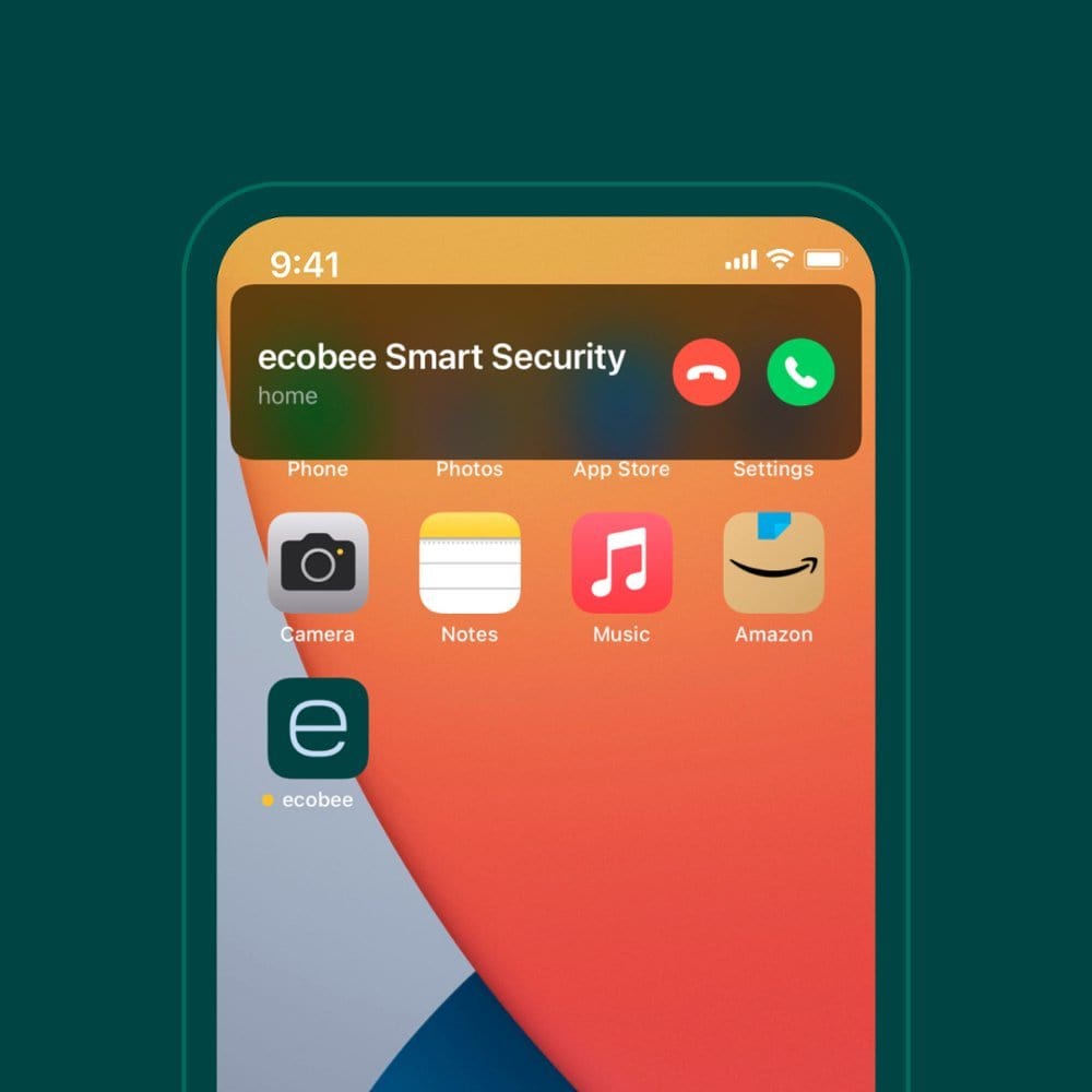 Ecobee EB-STATE5RF-01-RB Voice Control Smart Thermostat, Black - Certified Refurbished