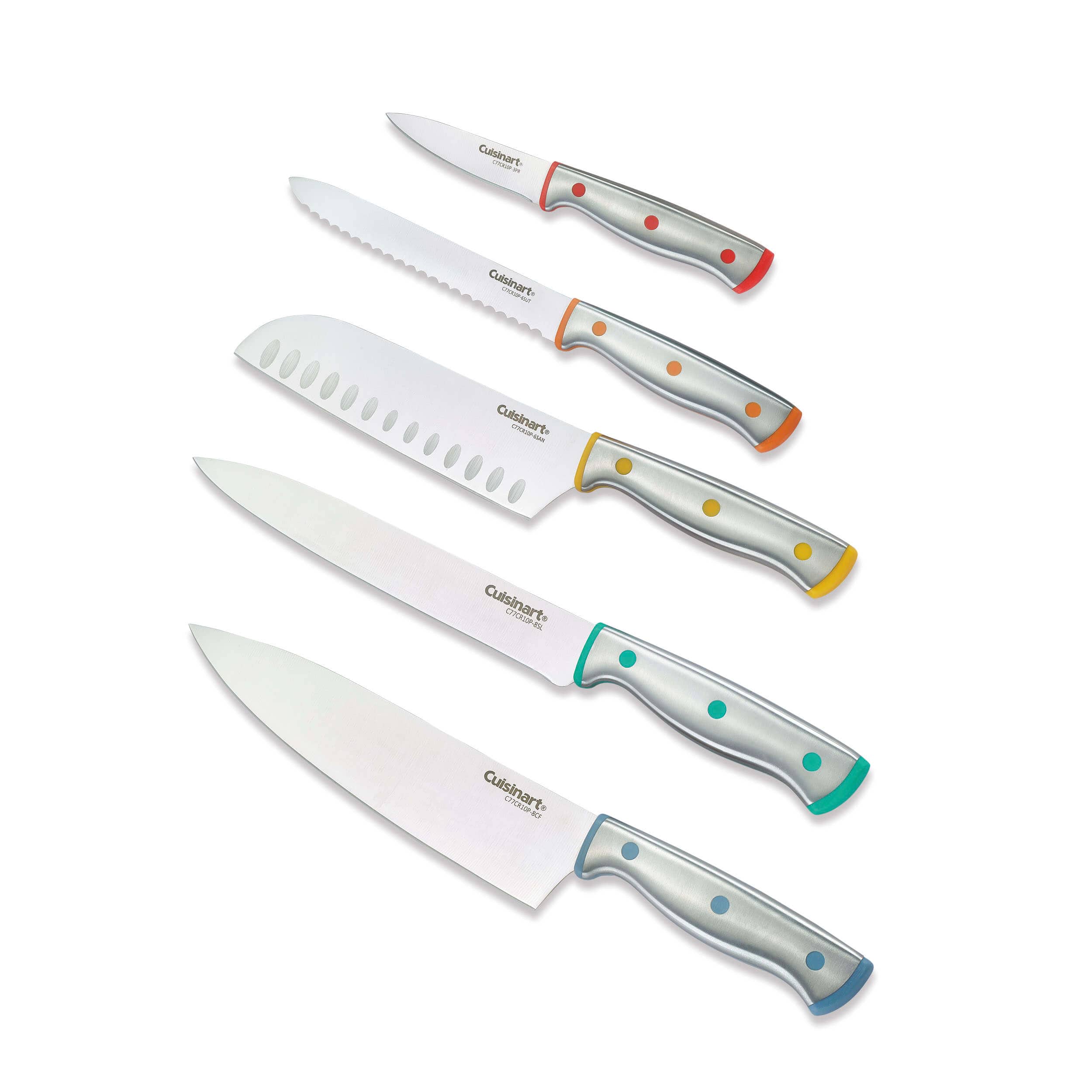 Cuisinart 10pc Cuisinart ColorCore Knife Set, Multicolor