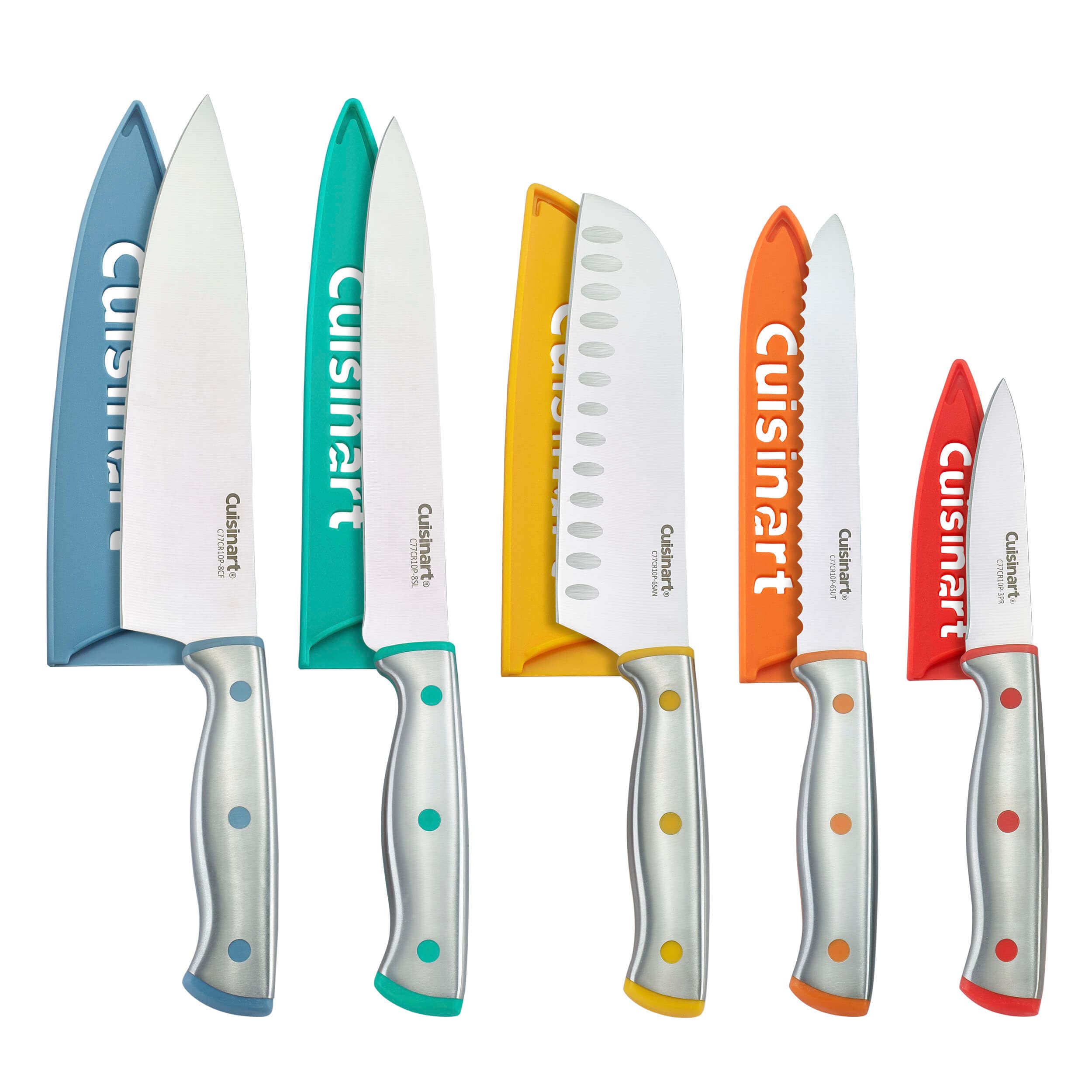 Cuisinart 10pc Cuisinart ColorCore Knife Set, Multicolor