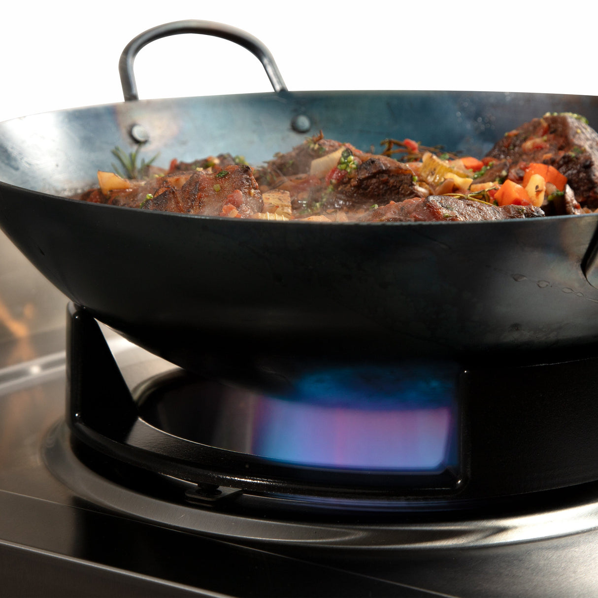 Cuisinart Outdoor Wok Station, Black Stainless