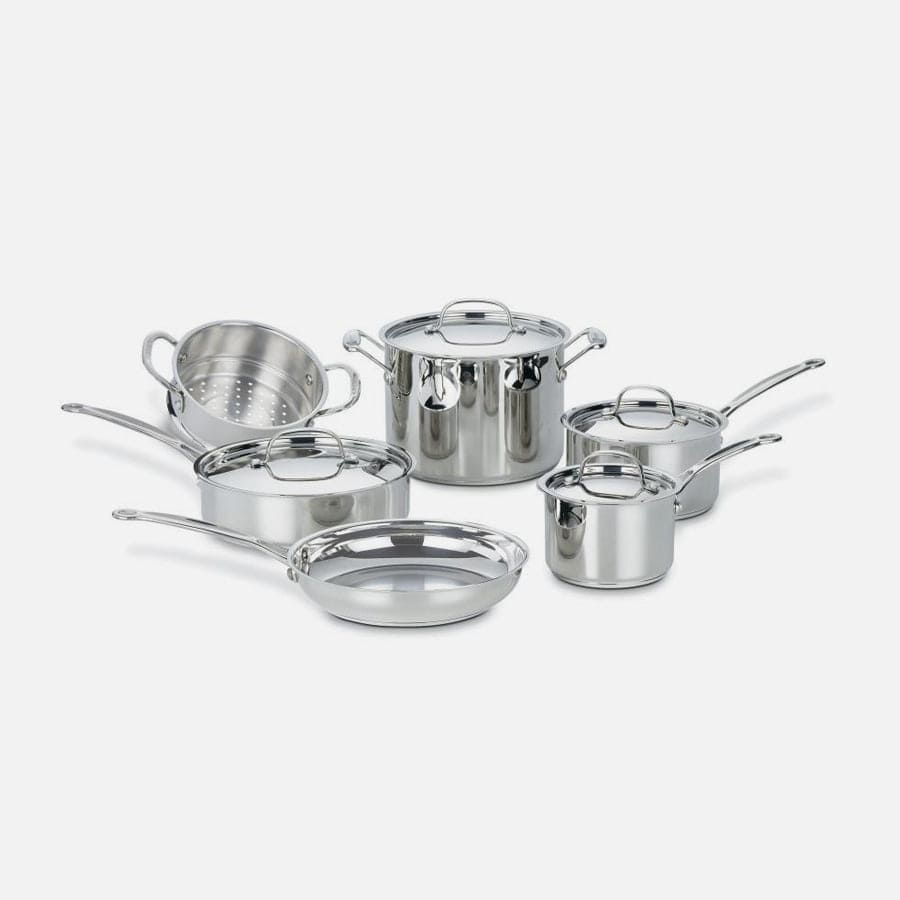 Cuisinart Chef's Classic™ Stainless 10 Piece Set, Silver