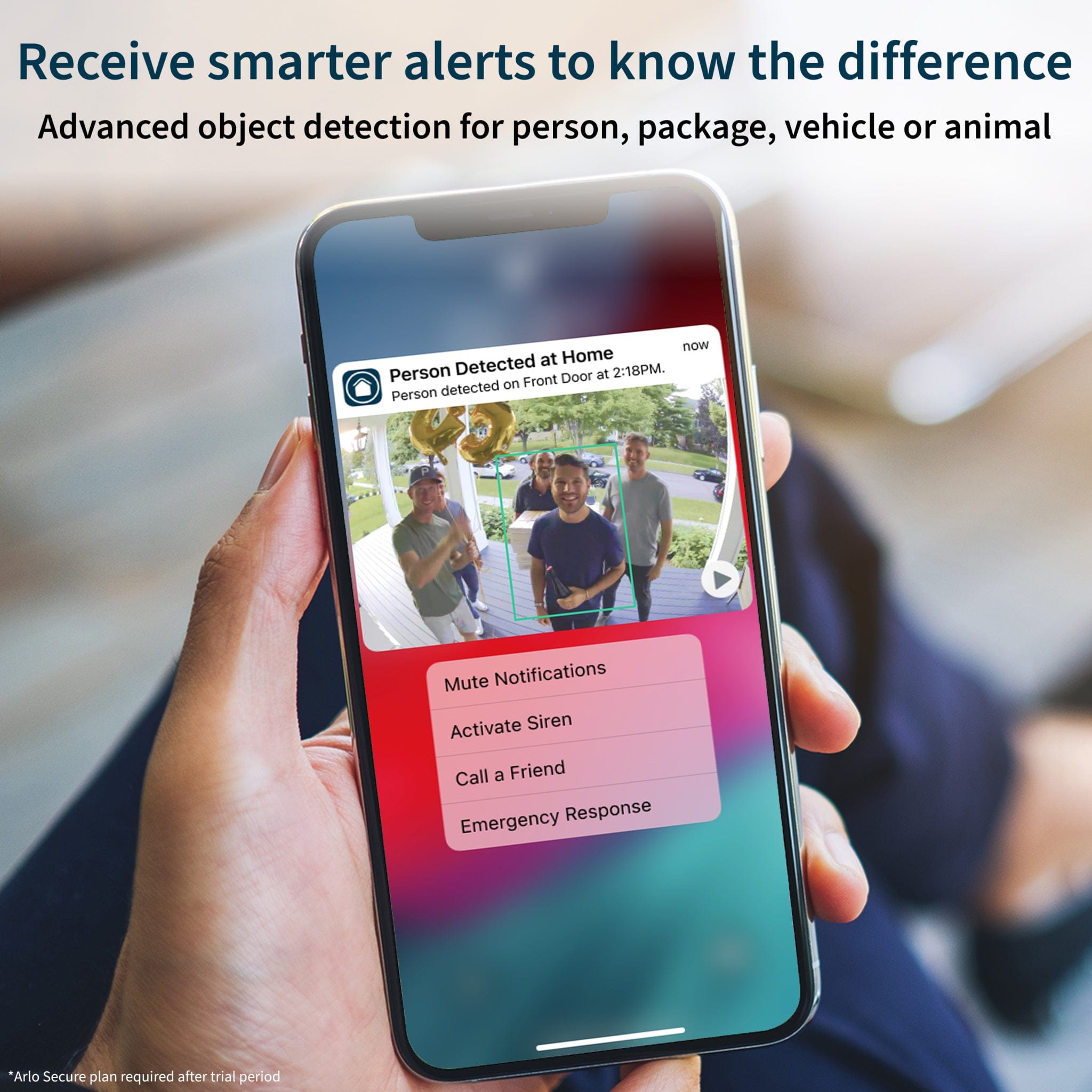 Arlo Pro 3 Wireless Security 2K Video & HDR, Color Night Vision, 2 Way Audio, Wire-Free Floodlight Camera - Certified Refurbished