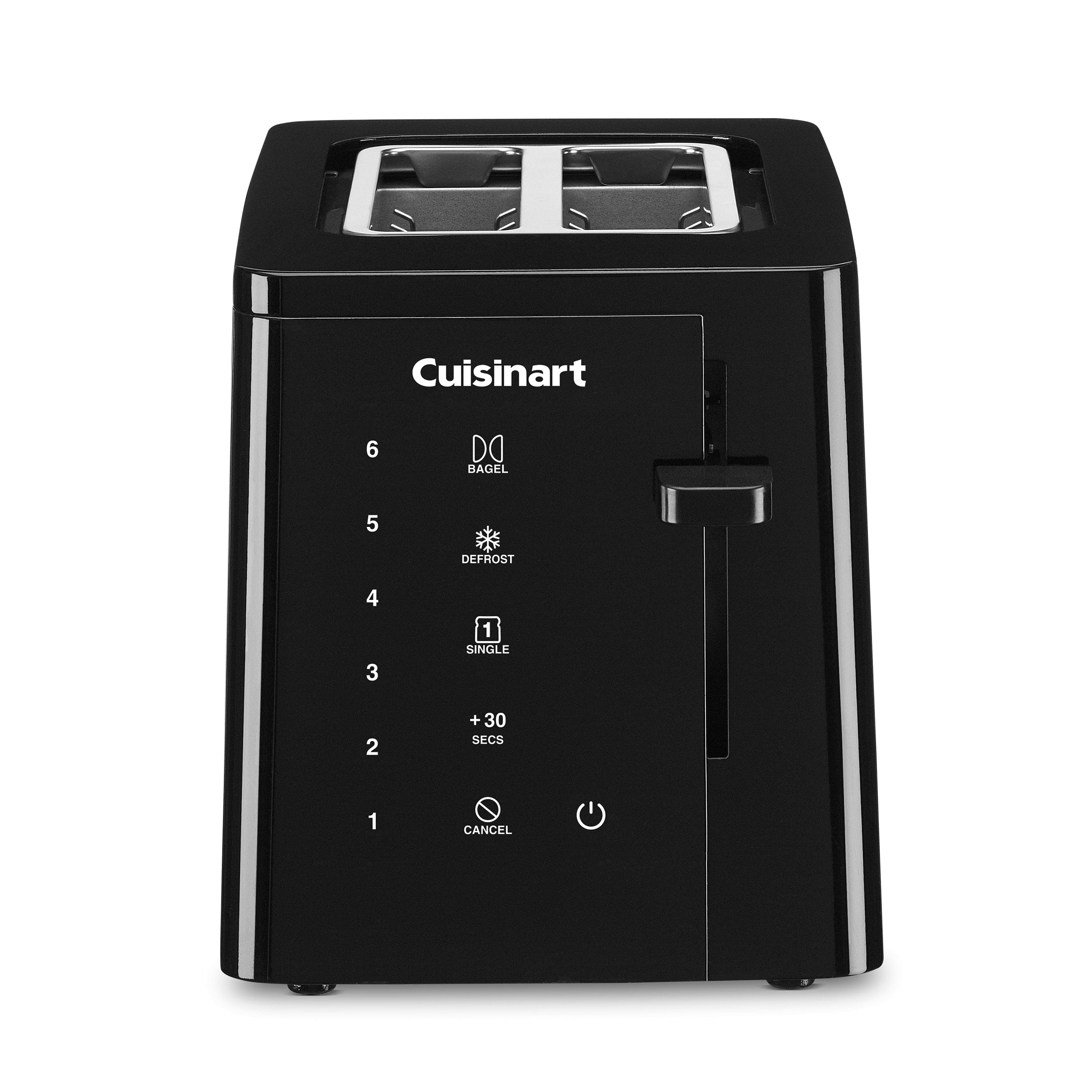 Cuisinart 2 Slice Touchscreen Toaster, Black