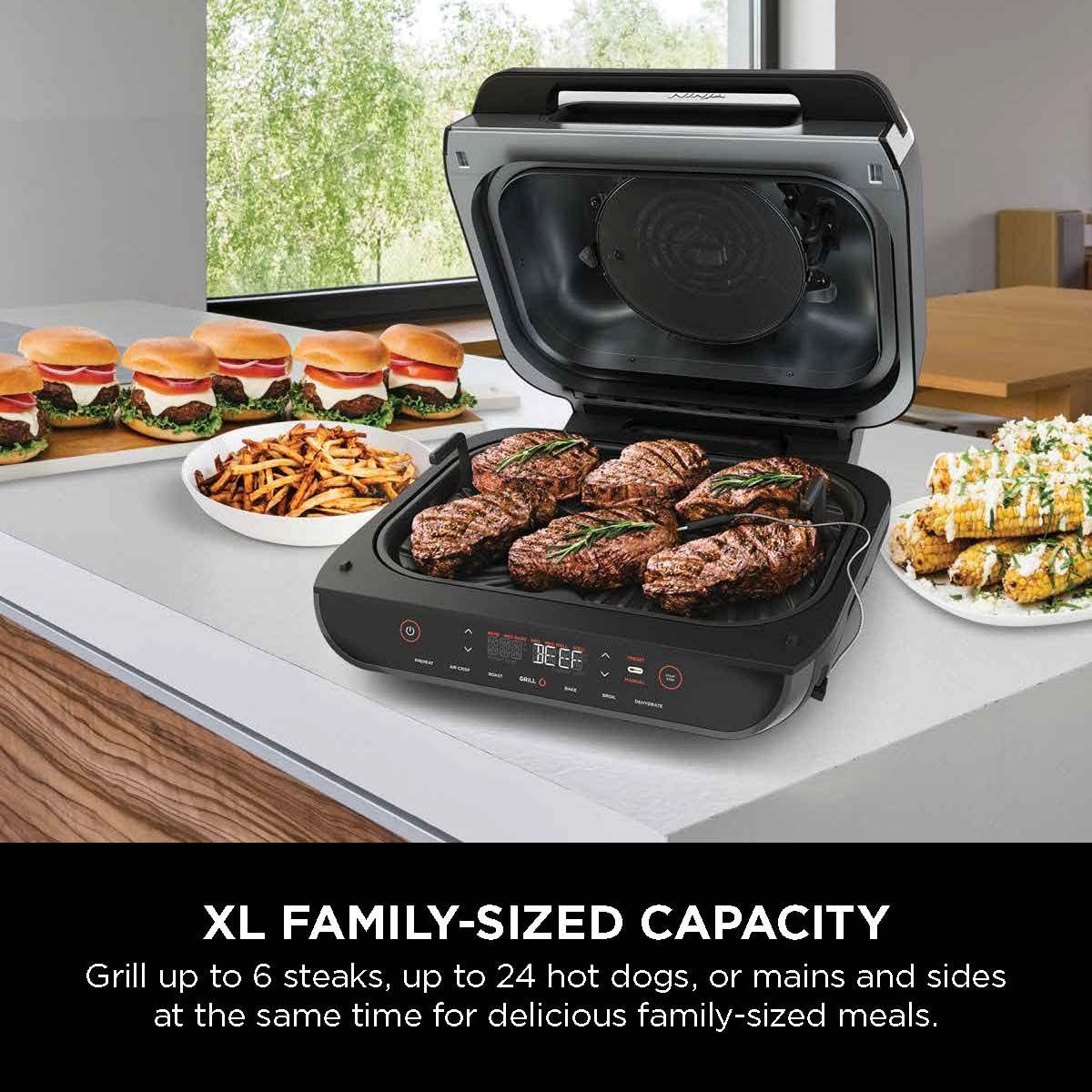 Ninja Foodi Smart 6 in 1 Indoor Grill with Air Fryer