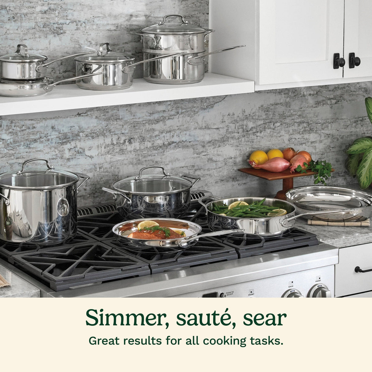 Cuisinart Chef's Classic™ Stainless 17 Piece Chef's Classic Stainless Set, Silver