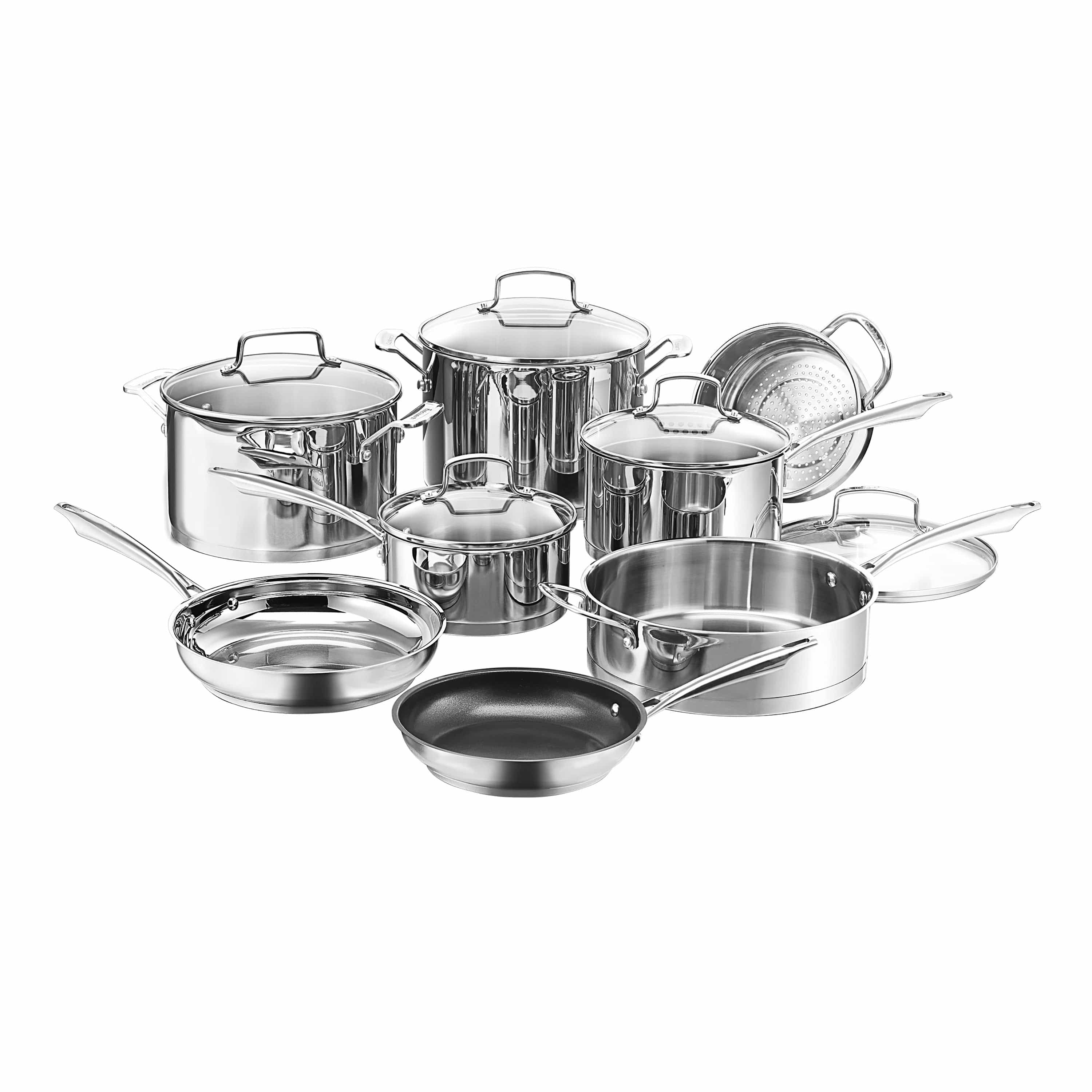 Cuisinart Professional Series™ Cookware 13 Piece Set, Silver