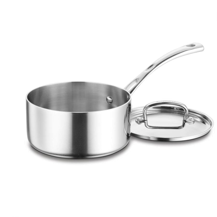 Cuisinart 3 Quart Saucepan, Silver