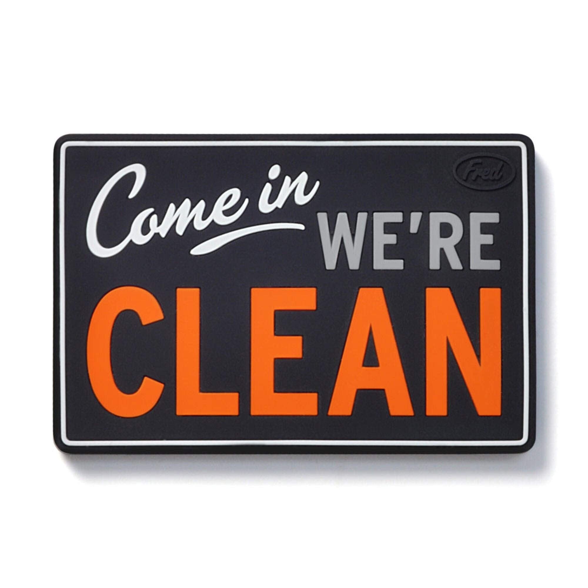 Genuine Fred FLIPSIDE Dishwasher Sign, Self-Adhesive Magnet, Kitchen Gadget