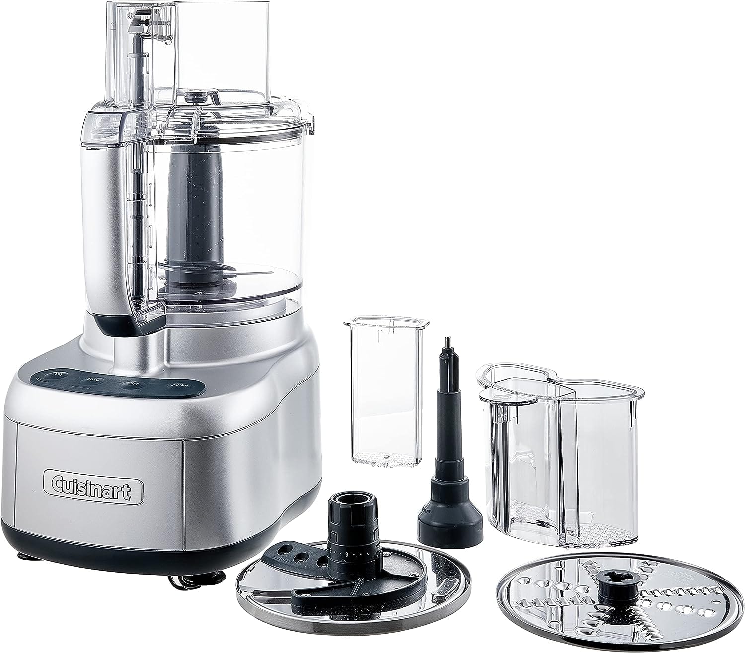 Cuisinart Elemental 11-Cup 550 Watt Food Processor, Silver - Certified Refurbished