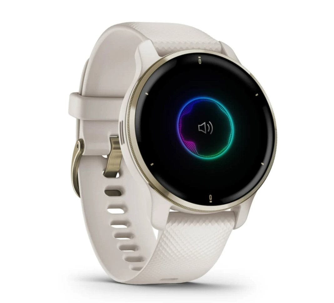 Garmin Venu 2 Plus Passivated GPS Smartwatch Gold - Certified Refurbished