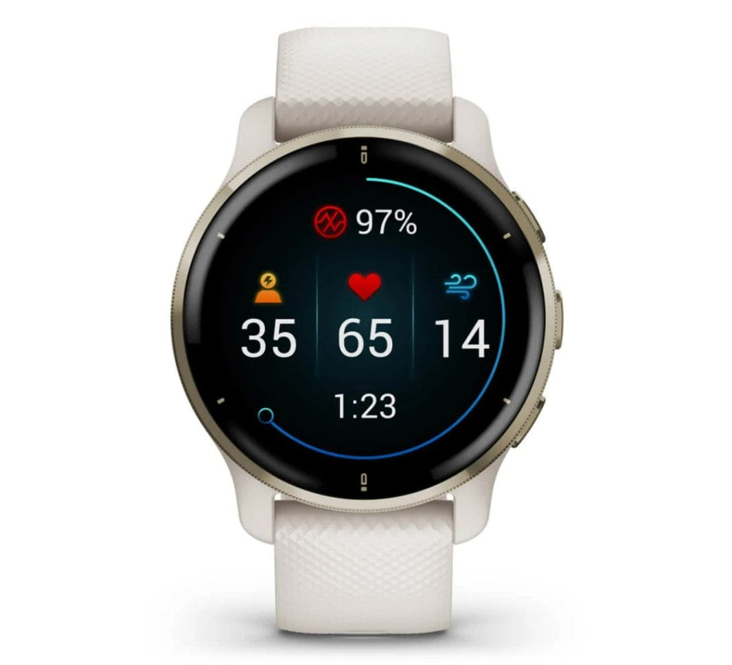 Garmin Venu 2 Plus Passivated GPS Smartwatch Gold - Certified Refurbished