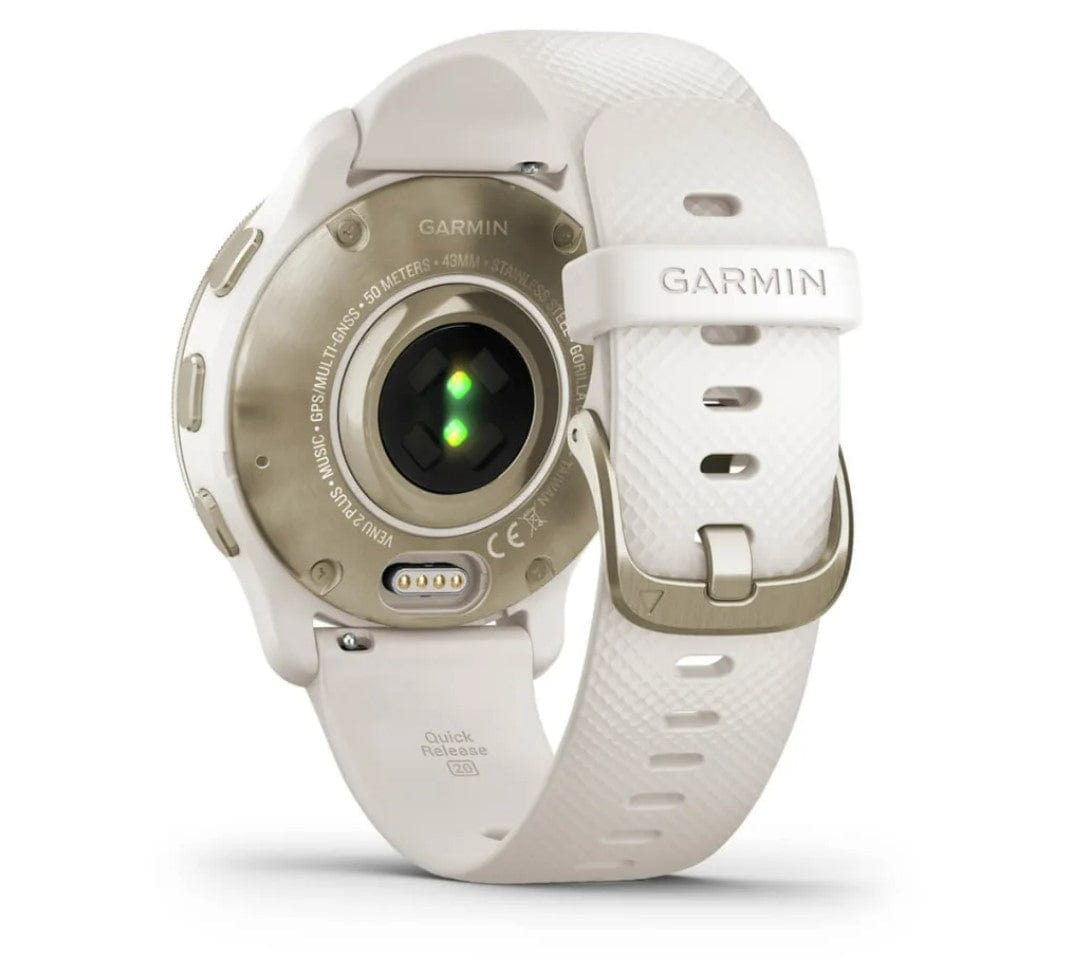 Garmin Venu 2 Plus Passivated GPS Smartwatch Gold - Certified Refurbished