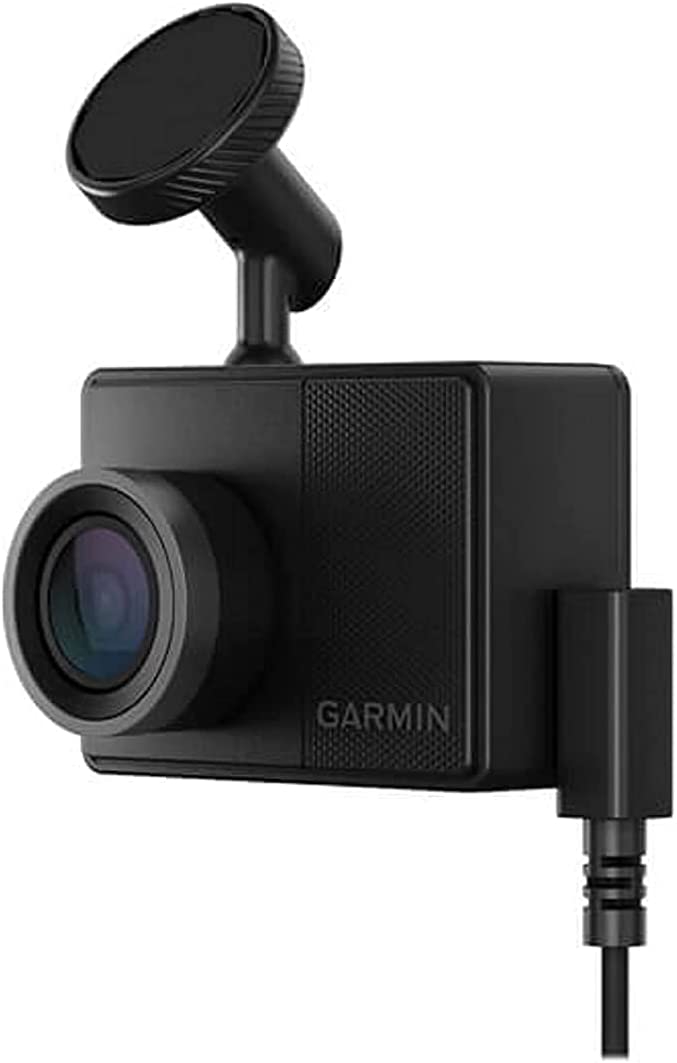 Garmin Dash Cam 57, 1440p HD Video Camera, 140-Degree Field of View, Voice Control - Certified Refurbished