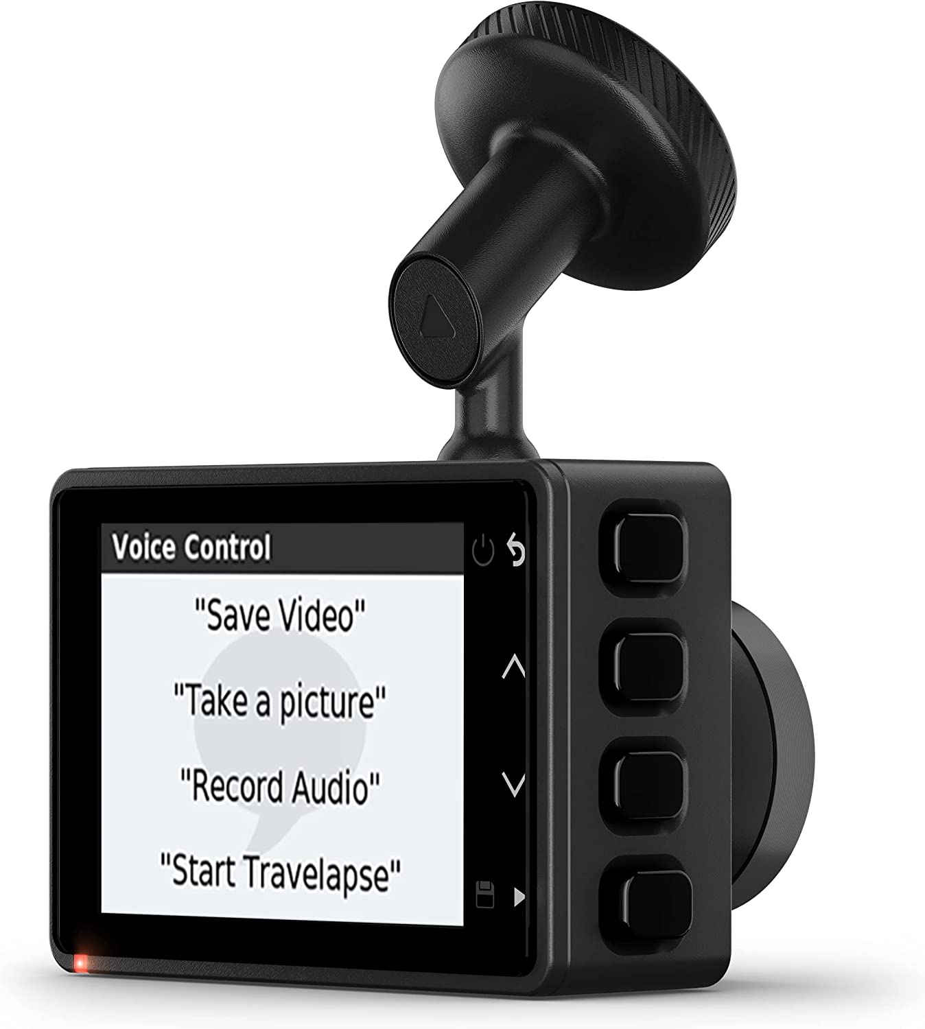 Garmin Dash Cam 57, 1440p HD Video Camera, 140-Degree Field of View, Voice Control - Certified Refurbished