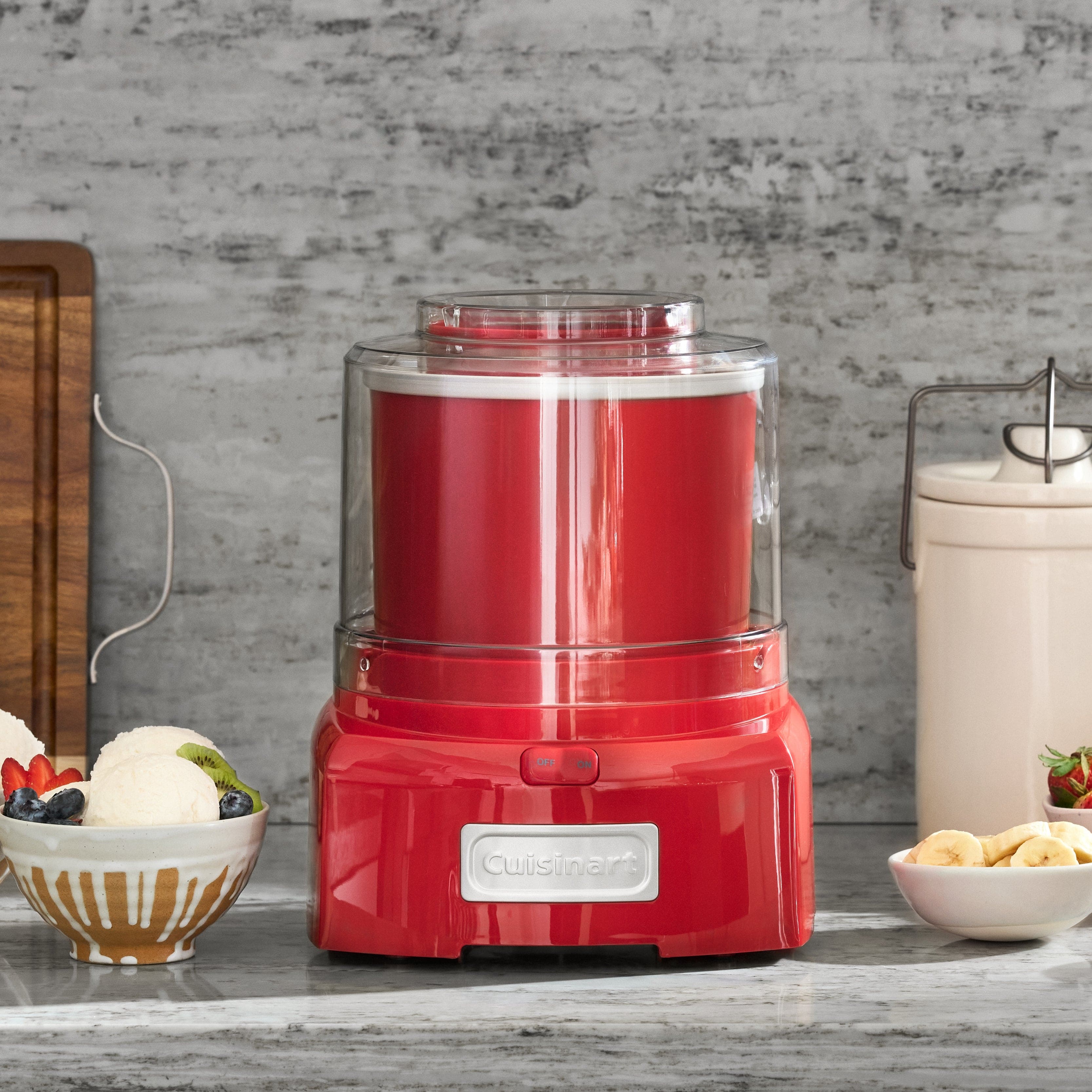 Cuisinart Frozen Yogurt – Ice Cream & Sorbet Maker, Red