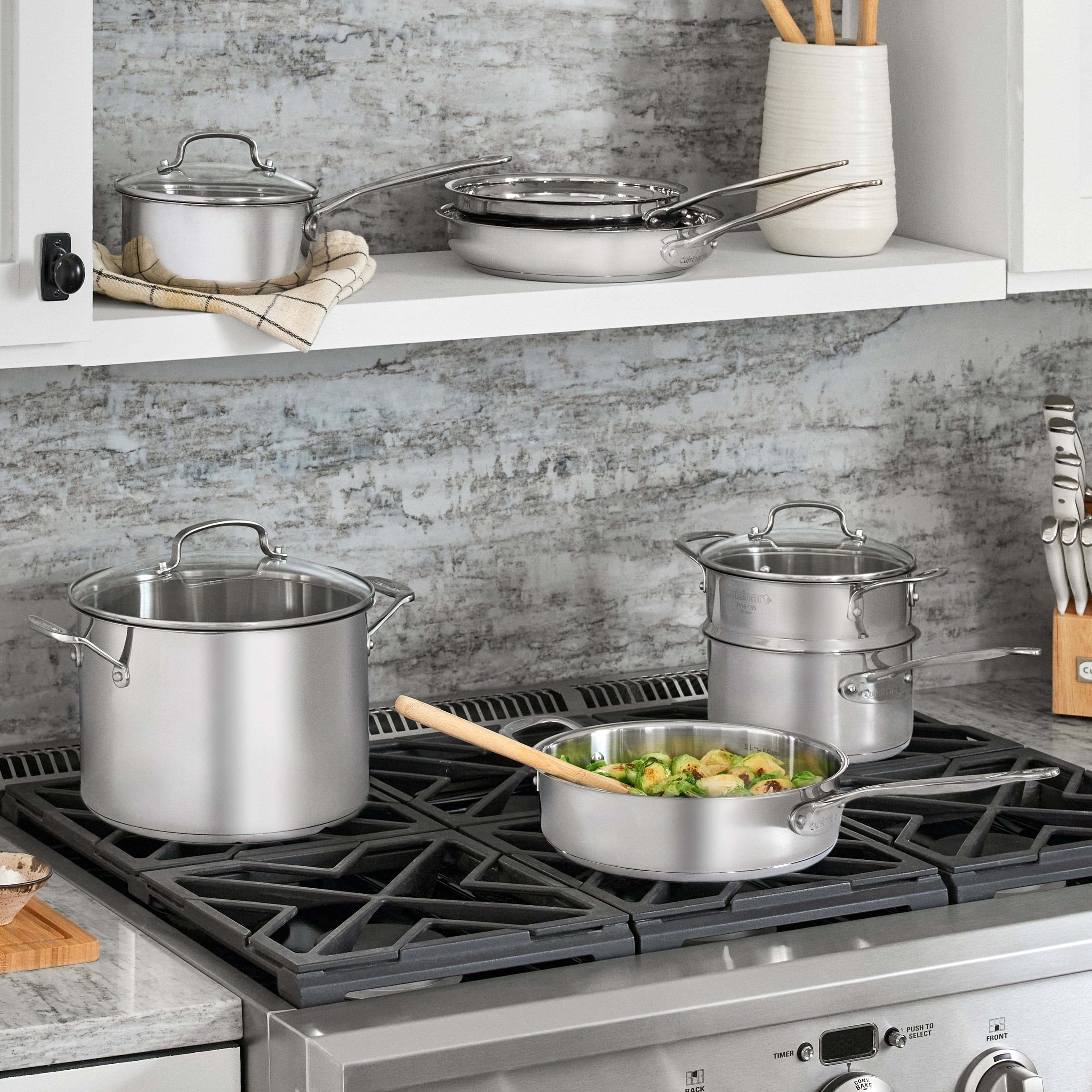 Cuisinart Chef's Classic™ Stainless 11 Piece Set, Silver