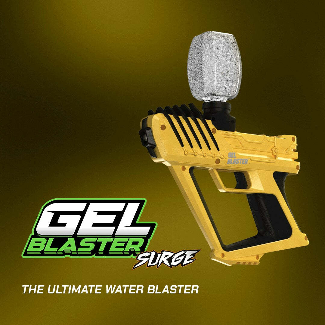 Gel Blaster Floyd Mayweather Surge Toy Gellet Eco Friendly Blaster, Gold 2 pack