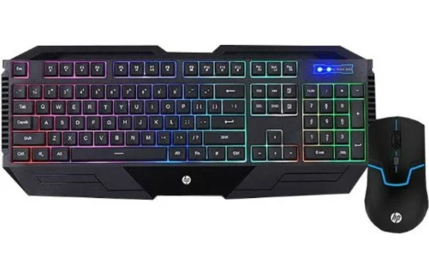 HP GK1100 Gaming Gear Combo Keyboard + Mouse 6 Color LED Back Light