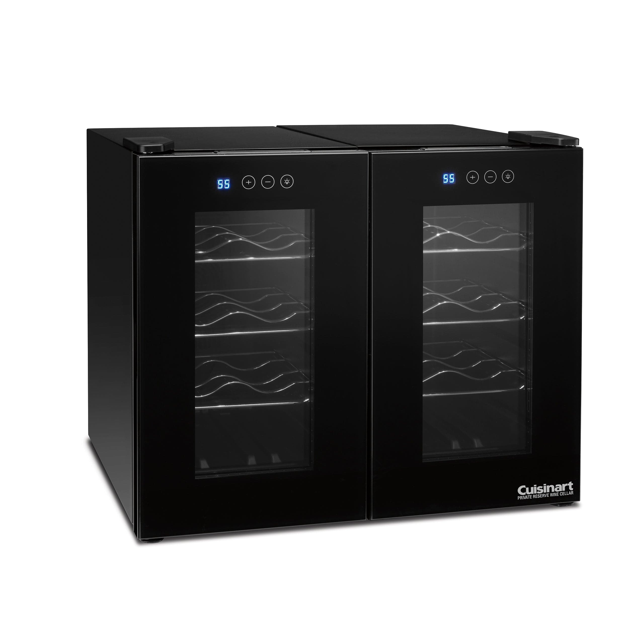 Cuisinart Private Reserve® Dual 16-Bottle Wine Cellar, Black