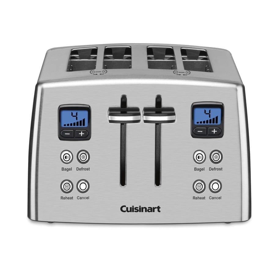 Cuisinart 4 Slice Countdown Metal Toaster, Silver