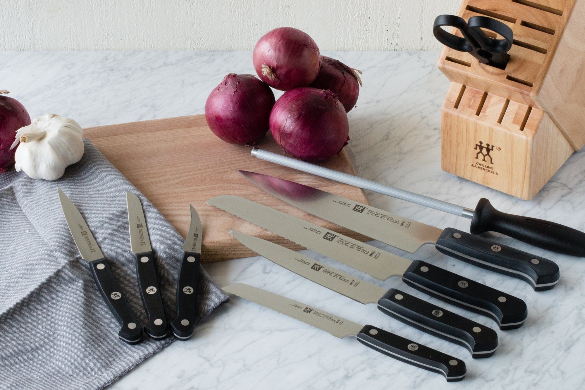 Zwilling Gourmet 10-pc Knife Block Set