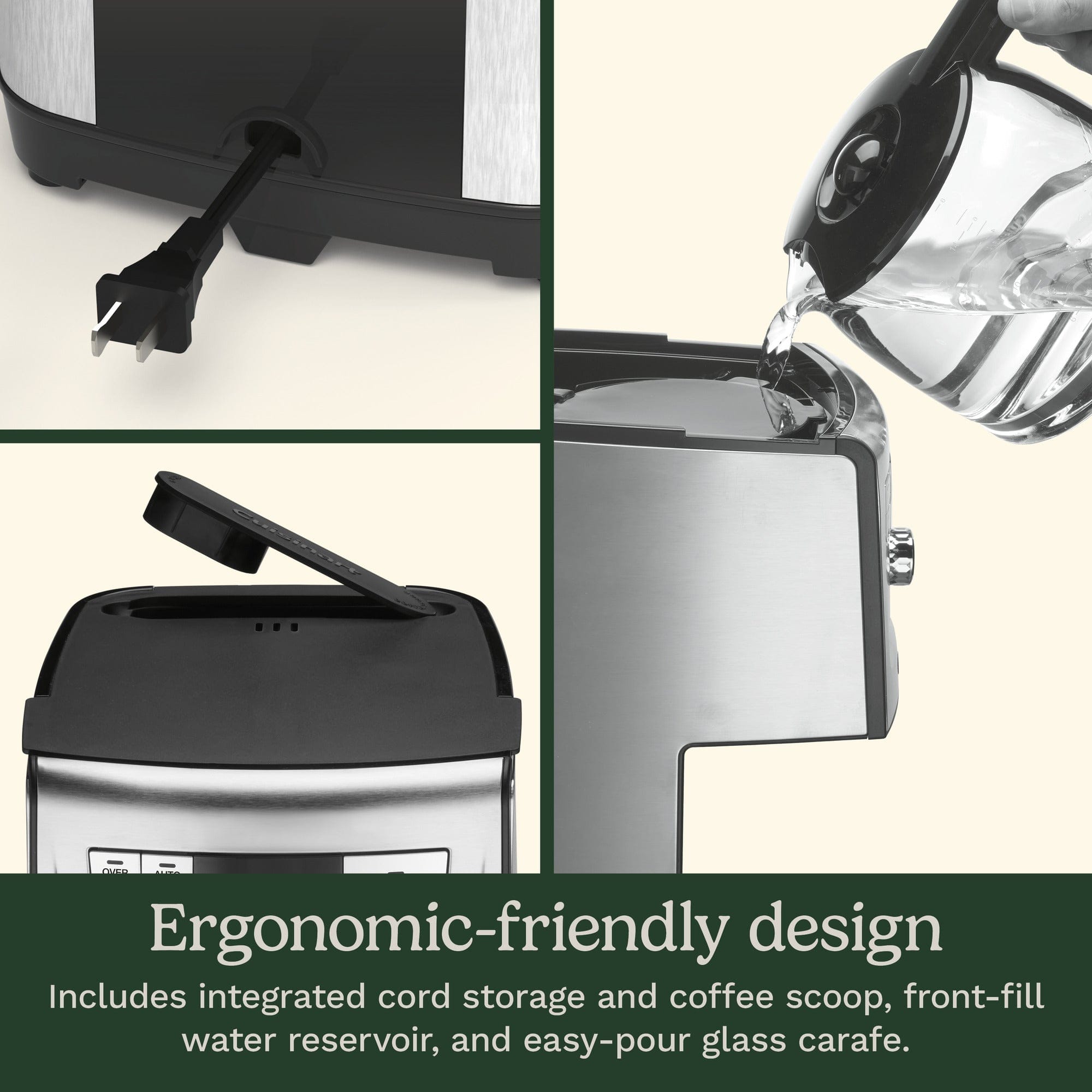 Cuisinart 14-Cup PerfecTemp® 14-Cup Coffee Maker with Over Ice, Silver